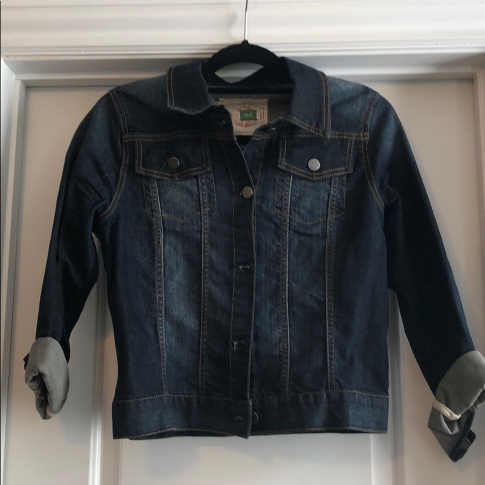 Anthropologie Jean jacket
